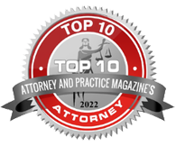 Personal Injury Attorney | Top 10 Attorney and Practice Magazine's 2022