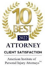 10 Best 2018 Attorney | Client Satisfaction | American Institute of Personal Injury Attorneys